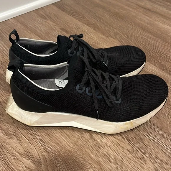 Men's Black Allbird Running Shoes Size 10 - Picture 2 of 6